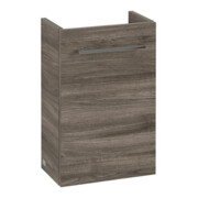 V&B Avento Meuble sous lavabo 34x51,4x23,4 cm, 1 T, d, G vc gl., st. Oa