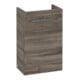 V&B Avento Meuble sous lavabo 34x51,4x23,4 cm, 1 tiroir, gauche, verre brillant, blanc Oa-1