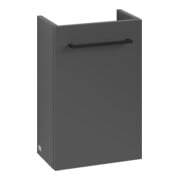 V&B Avento Meuble sous lavabo 34x51,4x23,4cm, 1 porte, droite, gris graph.