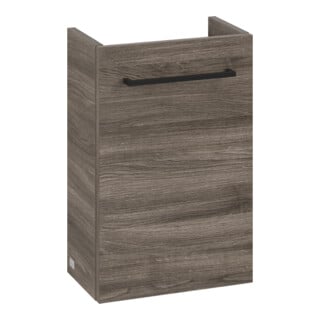 V&B Avento Meuble sous lavabo 34x51,4x23,4cm, 1 tiroir, droite, gris voilé, mat