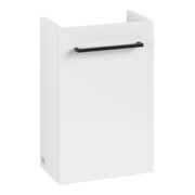 V&B Avento Meuble sous lavabo 34x51,4x23,4cm, 1 tiroir, gauche, blanc brillant