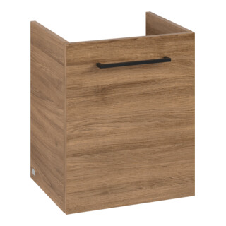 V&B Avento Meuble sous lavabo 43x51,4x38,4 cm, 1 porte, droite, blanc brillant, sans poignée