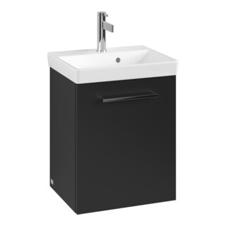 V&B Avento Meuble sous lavabo 43x51,4x38,4cm, 1 porte, droite, bleu volcan