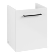 V&B Avento Meuble sous lavabo 43x51,4x38,4cm, 1 porte, gauche, blanc brillant