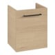 V&B Avento Meuble sous lavabo 43x51,4x38,4cm, 1 tiroir, droite, chêne nordique Oa-1