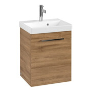 V&B Avento Meuble sous-lavabo 43x51,4x38,4cm, 1 tiroir, gauche, finition brillante