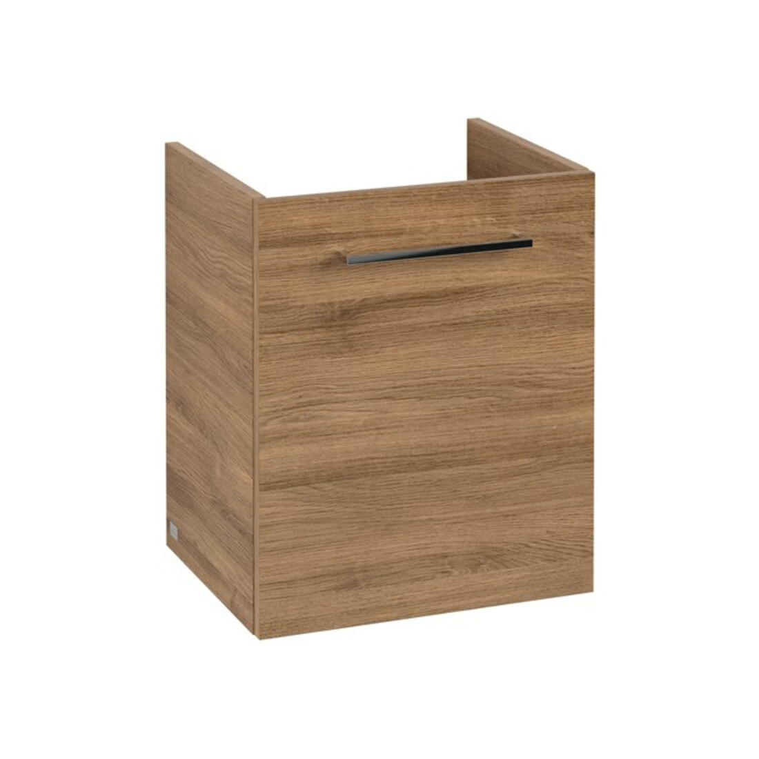 V&B Avento Meuble sous-lavabo 43x51,4x38,4cm, 1 tiroir, gauche, finition brillante