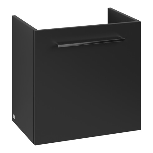 V&B Avento Meuble sous lavabo 53x51x38 cm, 1 porte, droite, couleur volc bleu