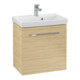 V&B Avento Meuble sous lavabo 53x51x38 cm, 1 porte, gauche, Gr. vc gl., Nord Oa-1