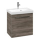 V&B Avento Meuble sous lavabo 53x51x38 cm, 1 porte, gauche, Gr. vc gl., st. Oa-3