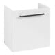 V&B Avento Meuble sous lavabo 53x51x38 cm, 1 tiroir, droite, gris bleu, brillant blanc-1