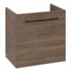 V&B Avento meuble sous-lavabo 53x51x38 cm, 1 tiroir, gauche, bleu volcan, Ariz. Oa-1