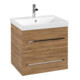 V&B Avento Meuble sous lavabo 58x51,4x48 cm, 2 tiroirs, wd, G vc gl., Kan Oa-1
