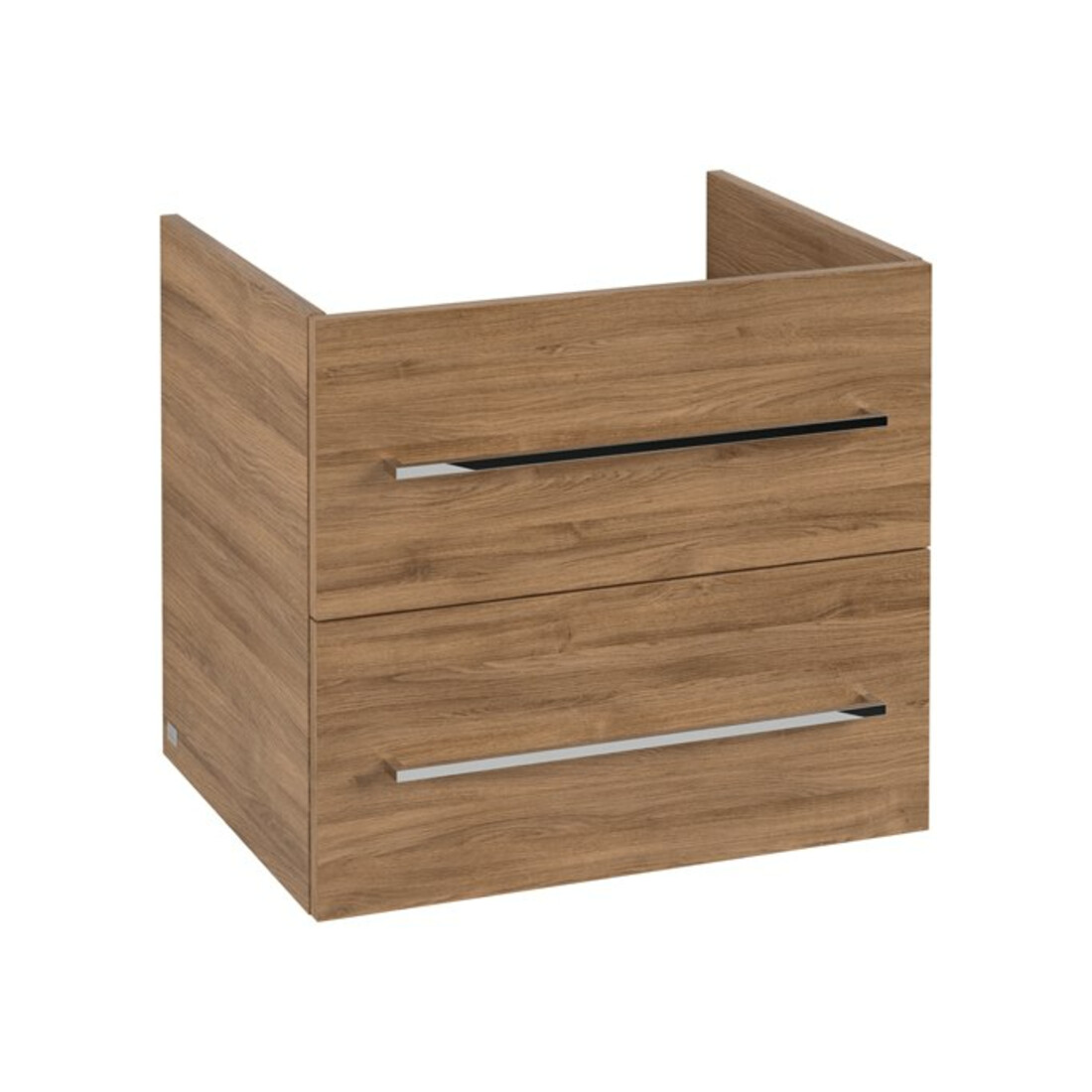 V&B Avento Meuble sous lavabo 58x51,4x48 cm, 2 tiroirs, wd, G vc gl., Kan Oa