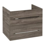 V&B Avento Meuble sous lavabo 63x51,4x48 cm, 2 portes, wd, G vc gl., st. Oa