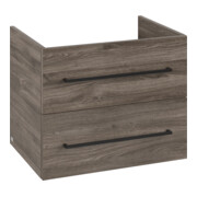 V&B Avento Meuble sous lavabo 63x51,4x48 cm, 2 tiroirs, blanc, mat, sans poignée