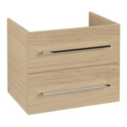 V&B Avento Meuble sous lavabo 63x51,4x48cm, 2 tiroirs, wd, G vc gl., Nord Oa