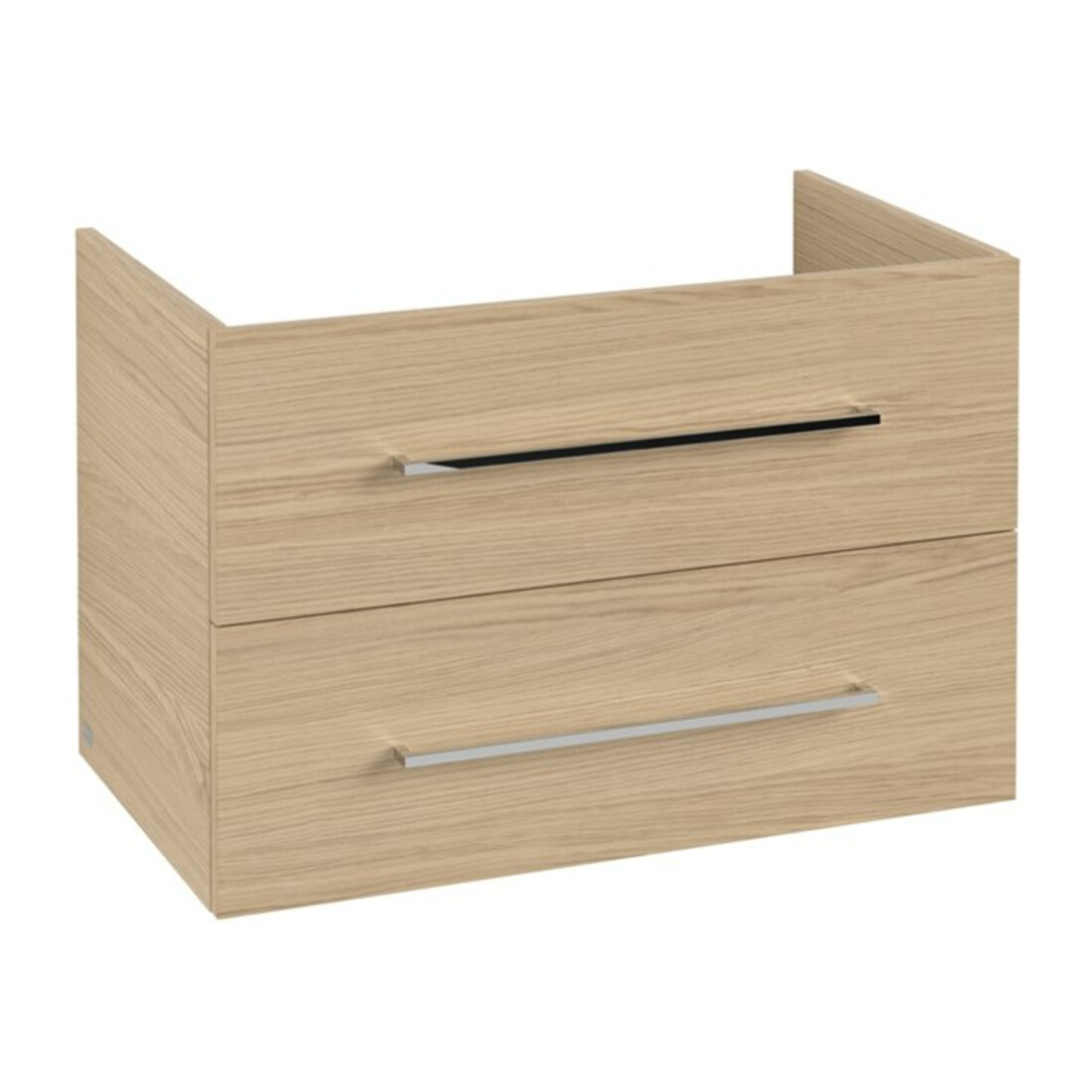 V&B Avento Meuble sous lavabo 78x51,4x48 cm, 2 tiroirs, wd, G vc gl., Nord Oa