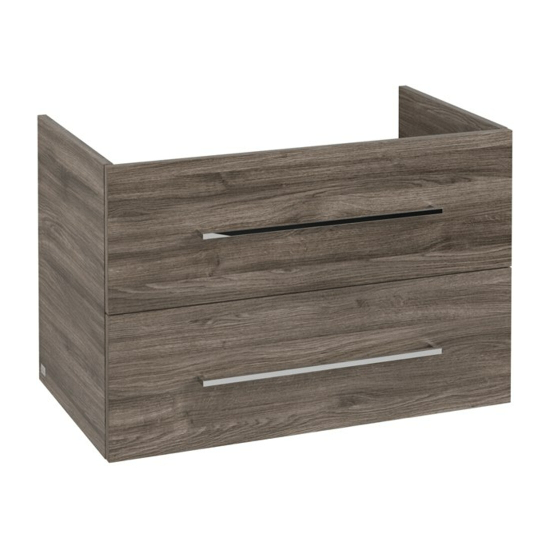 V&B Avento Meuble sous lavabo 78x51,4x48 cm, 2 tiroirs, wd, G vc gl., st. Oa