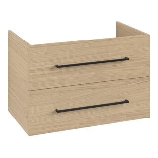 V&B Avento Meuble sous lavabo 78x51,4x48 cm, 2 tiroirs, wd, G vo bla, Nord Oa