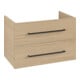 V&B Avento Meuble sous lavabo 78x51,4x48 cm, 2 tiroirs, wd, G vo bla, Nord Oa-1