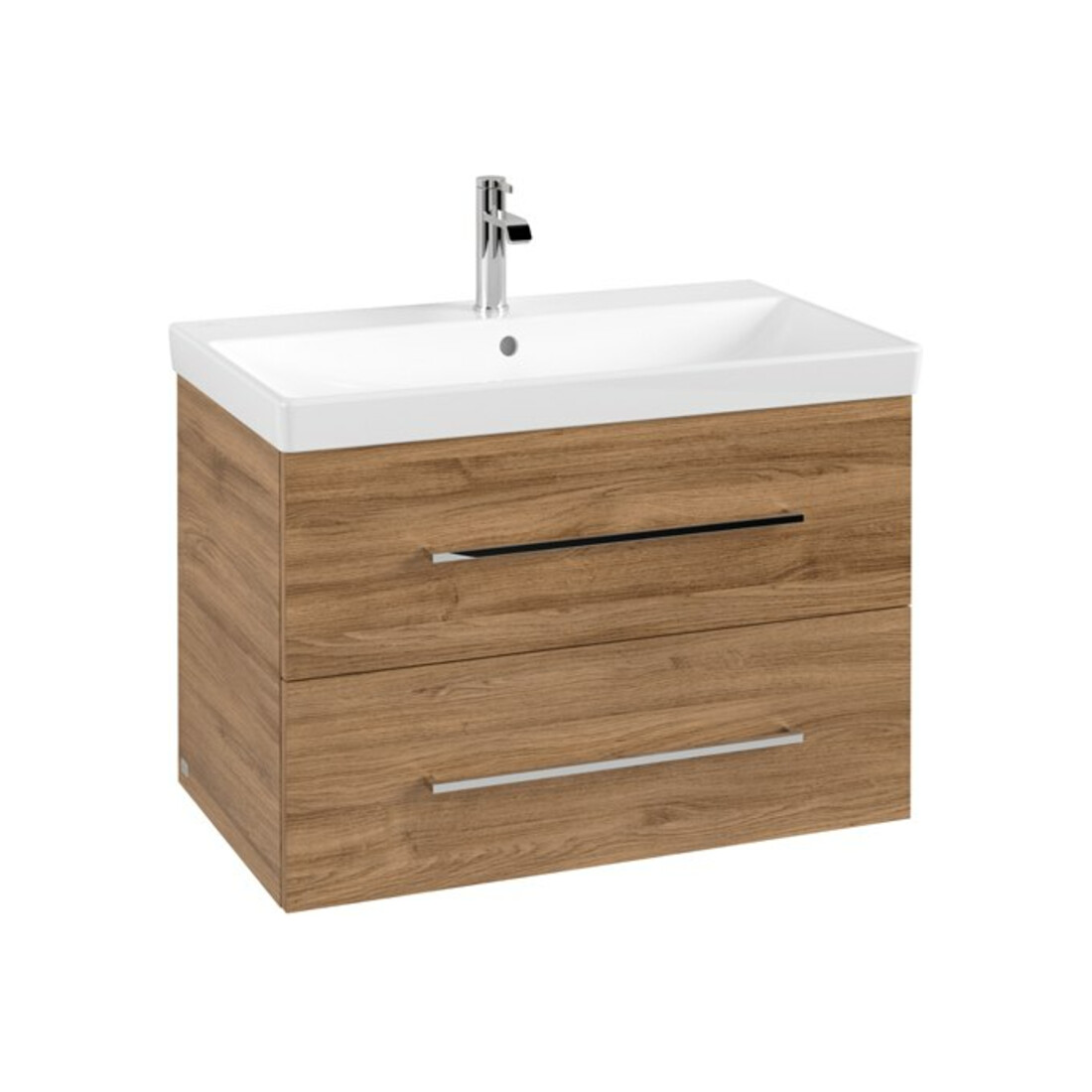 V&B Avento Meuble sous lavabo 78x51,4x48cm, 2 tiroirs, wd, G vc gl., Kan Oa