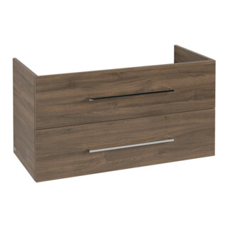 V&B Avento Meuble sous-lavabo 98x51,4x48cm, 2 tiroirs, wd, G vc g, Ariz. Oa