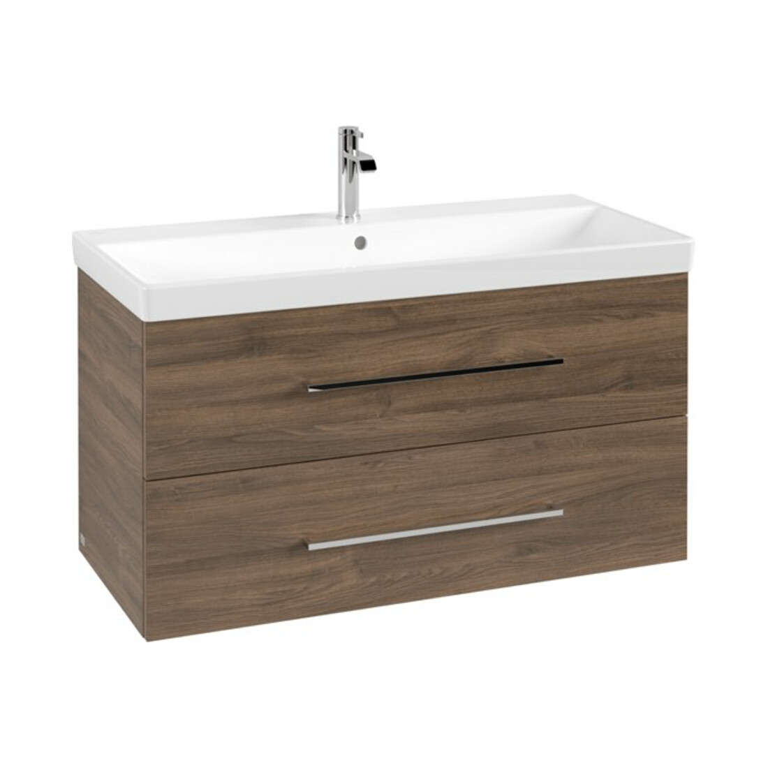 V&B Avento Meuble sous-lavabo 98x51,4x48cm, 2 tiroirs, wd, G vc g, Ariz. Oa