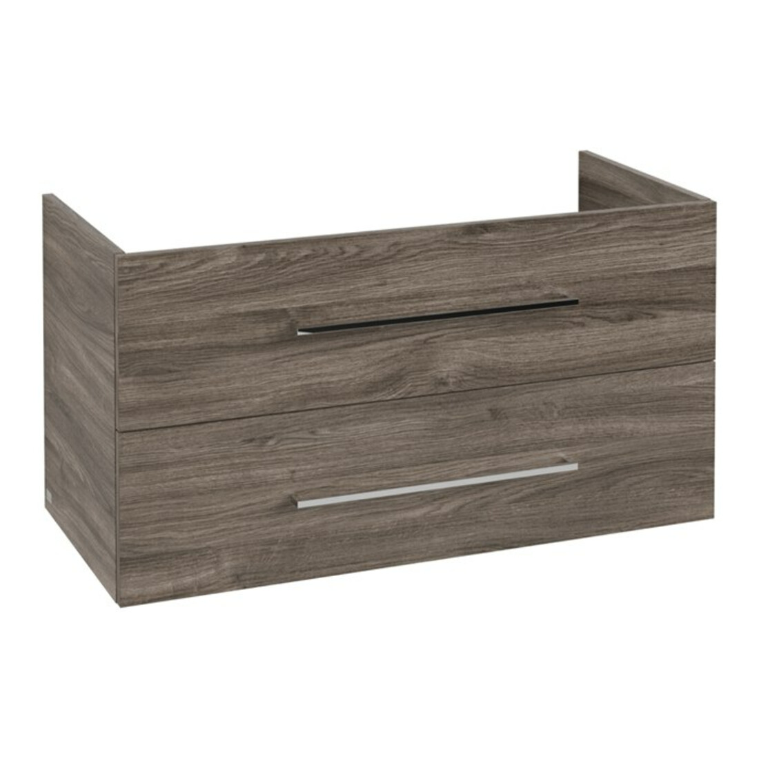 V&B Avento Meuble sous lavabo 98x51,4x48cm, 2 tiroirs, wd, G vc gl., st. Oa