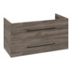 V&B Avento Sous-meuble lavabo 98x51,4x48cm, 2 tiroirs, bois, gris bleuté, mat-1
