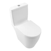 V&B AVENTO WC à cuvette profonde 37x64 cm, D-Flush, au sol, blanc brillant C+-3