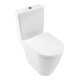 V&B AVENTO WC profond combiné 37x64 cm, DirectFlush, à poser, blanc-4