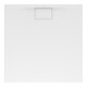 V&B Bac à douche Architectura Metalrim 100x100x1,5 cm, amande-1