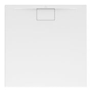 V&B Bac à douche Architectura Metalrim 100x100x1,5cm, blanc
