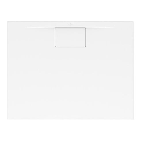 V&B Bac à douche Architectura Metalrim 100x80x1,5cm, anthracite