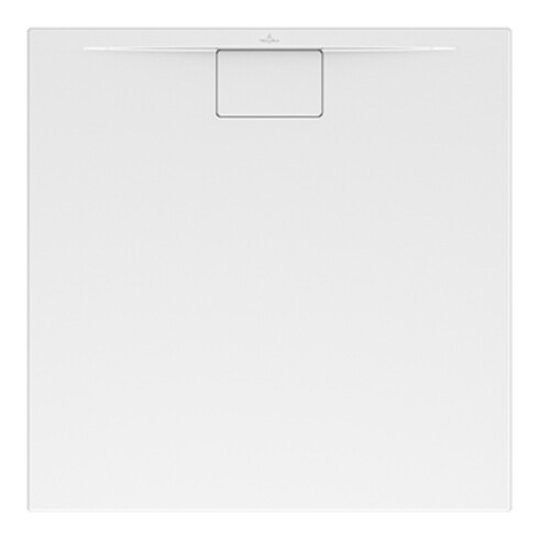 V&B Bac à douche Architectura Metalrim 90x90x1,5 cm, amande