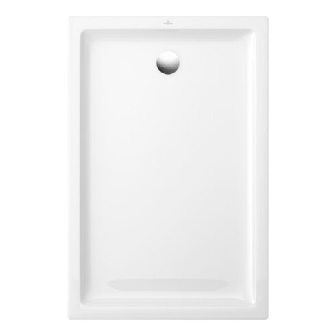 V&B Bac à douche O.NOVO 100x80x6cm, blanc