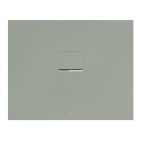 V&B Bac à douche Squaro 100x80x4cm, vert morning