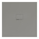 V&B Bac à douche Squaro Infinity 100x100x4 cm, gris, installation universelle-1
