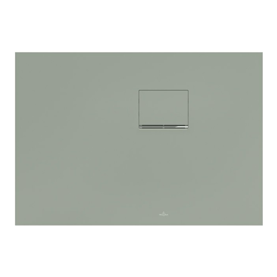 V&B Bac à douche Squaro Infinity 100x70x4cm, avec grille, installation d'angle droite face au mur