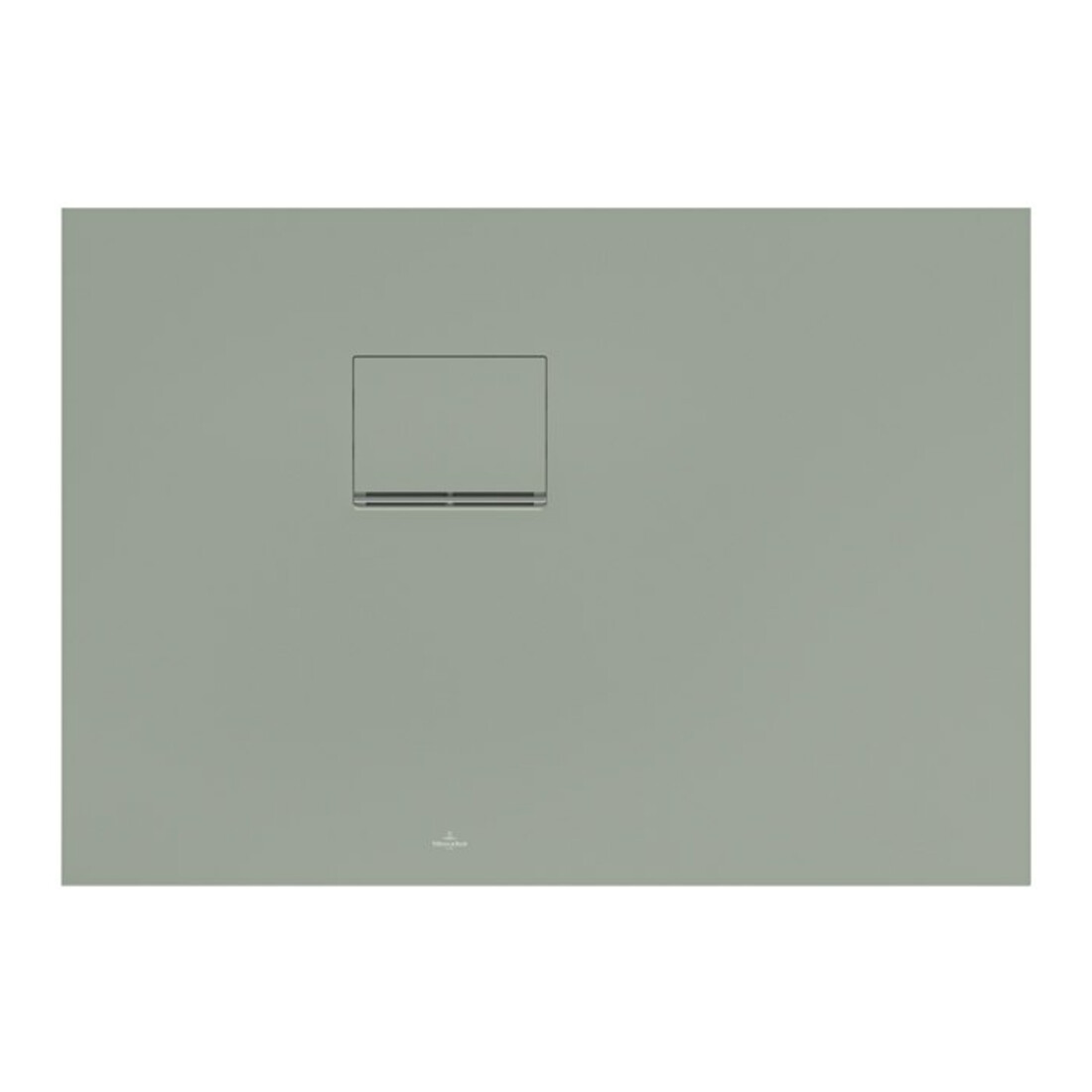 V&B Bac à douche Squaro Infinity 100x70x4cm, avec grille, installation d'angle gauche, verre transparent