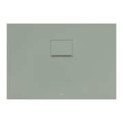 V&B Bac à douche Squaro Infinity 100x70x4cm, gris mat, surface d'installation f