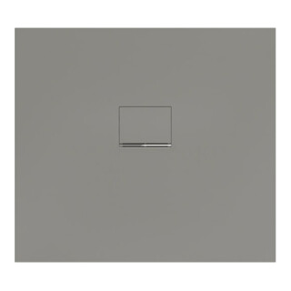 V&B Bac à douche Squaro Infinity 100x90x4cm, gris, installation universelle