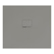 V&B Bac à douche Squaro Infinity 100x90x4cm, gris, installation universelle-1