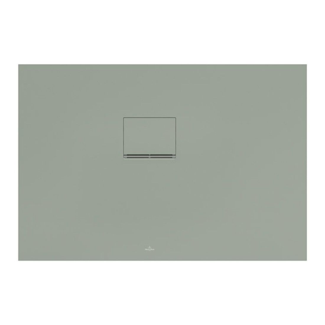 V&B Bac à douche Squaro Infinity 110x75x4 cm, gris mat, installation d'angle l gg Wa