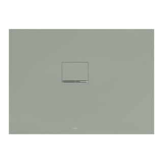 V&B Bac à douche Squaro Infinity 110x80x4cm, gris mat, installation d'angle l gg Wa