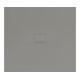 V&B Bac à douche Squaro Infinity 120x100x4 cm, gris, uni., coupe longue S.-1