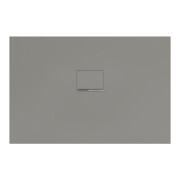 V&B Bac à douche Squaro Infinity 120x80x4cm, gris, installation universelle