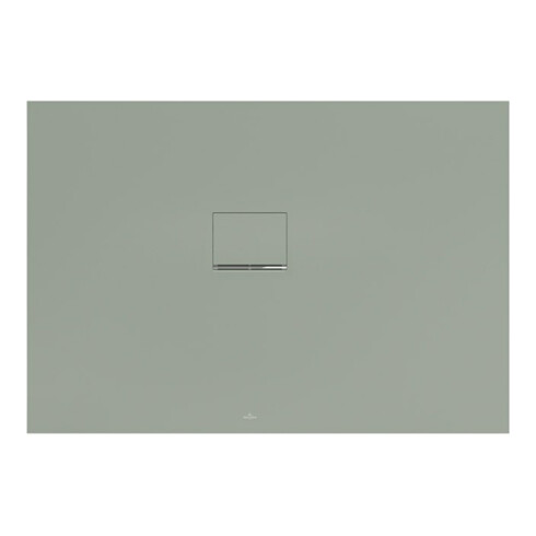 V&B Bac à douche Squaro Infinity 130x90x4cm, gris mat, installation d'angle l gg Wa