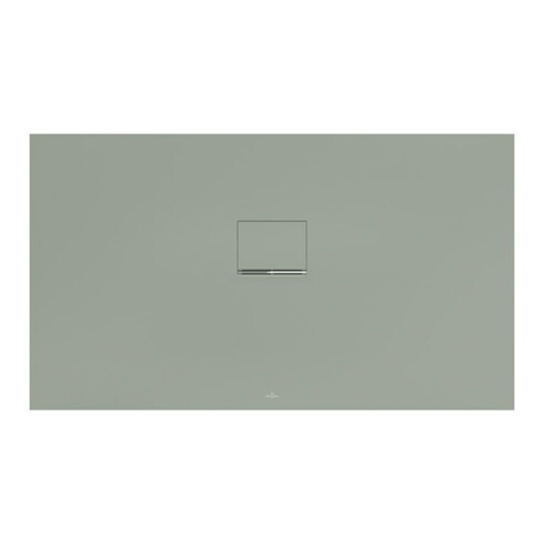 V&B Bac à douche Squaro Infinity 140x80x4cm, gris mat, uni encastrable